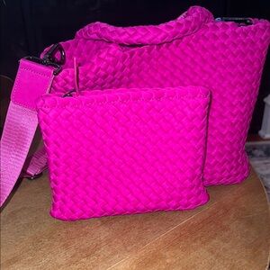 Naghedi St. Barths Small Tote - Miami Pink
